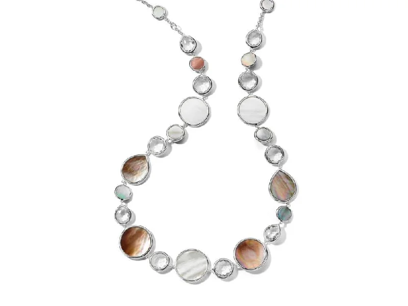 IPPOLITA Polished Rock Candy Collar Necklace in Sabbia