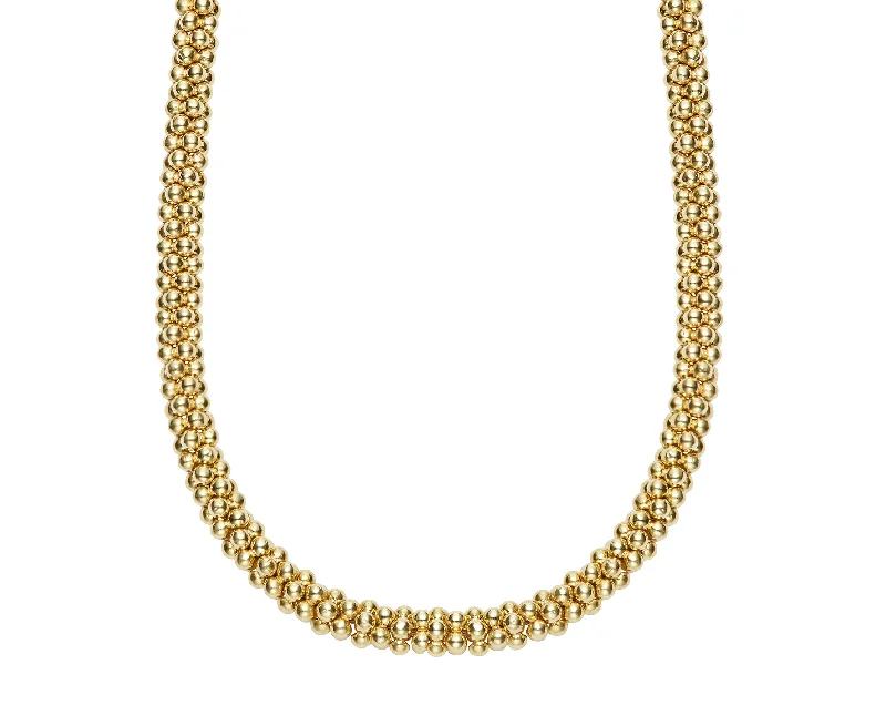 LAGOS Caviar Gold 4mm Necklace