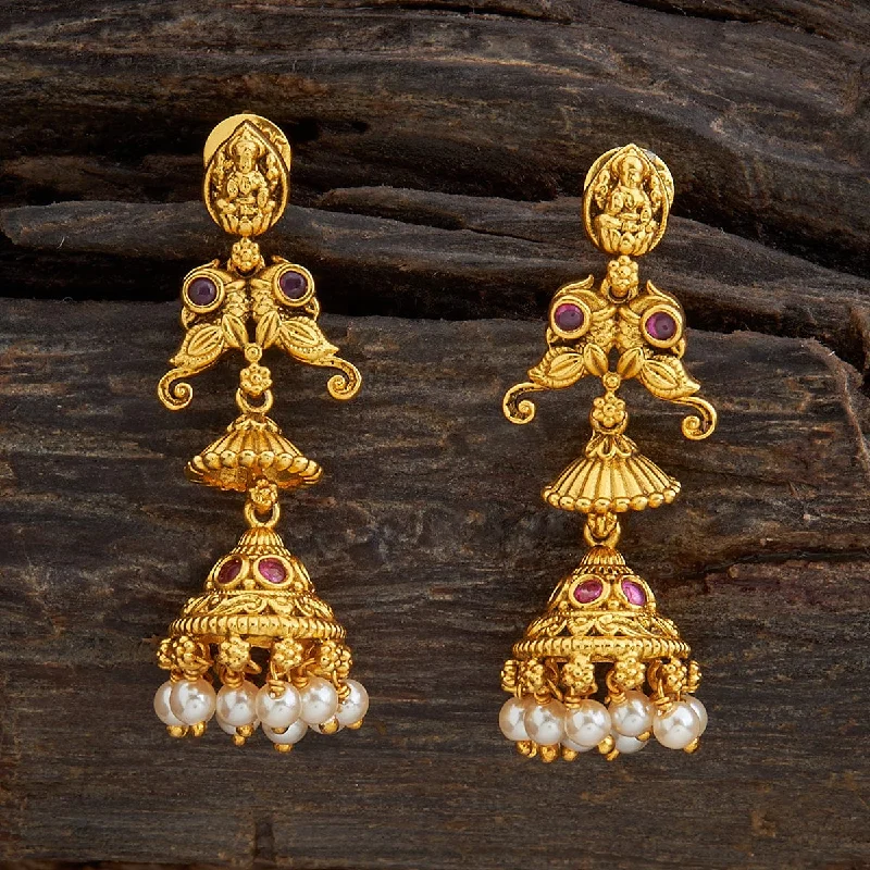 Silver Temple Earring 162147