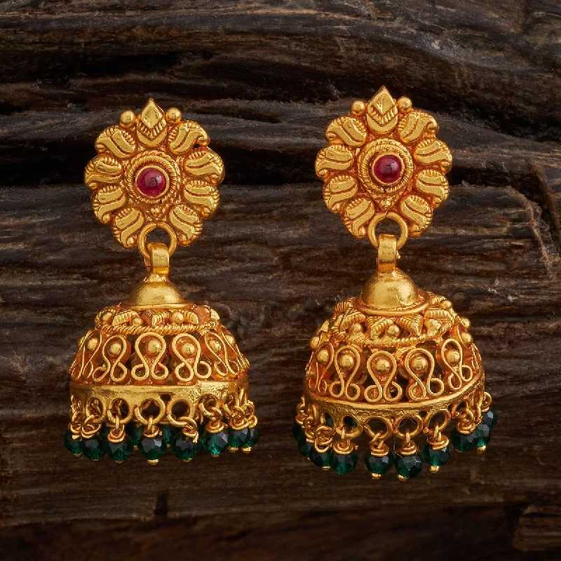 Silver Temple Earring 165457