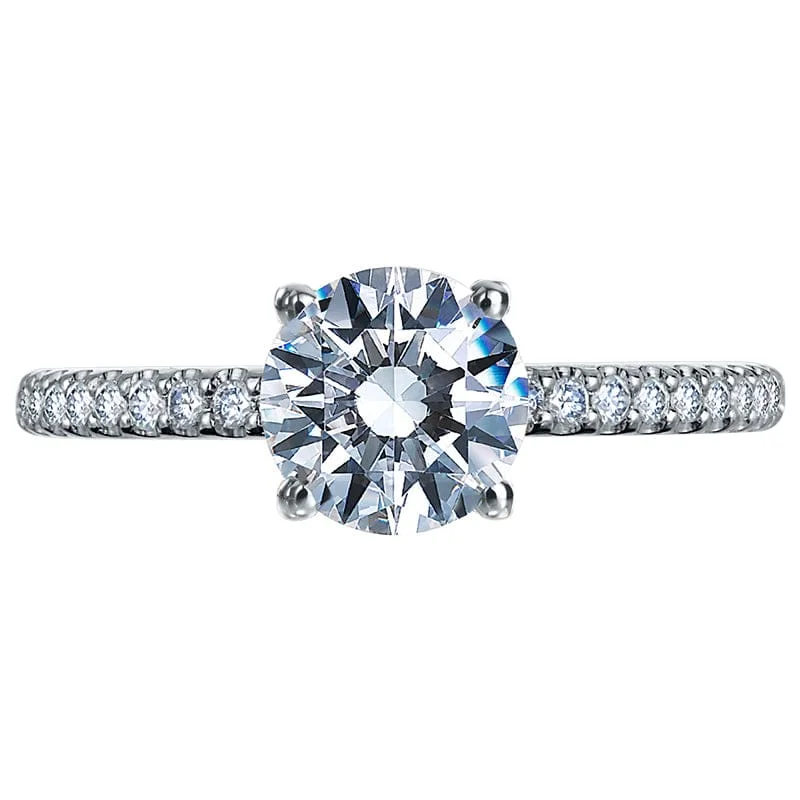 Platinum Engagement Ring Setting