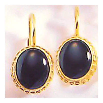 Cambay Onyx Earrings