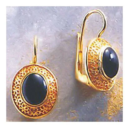 Kisi Onyx Earrings