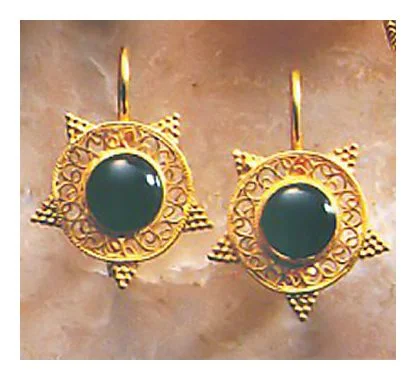 Olmpian Onyx Earrings