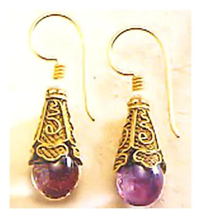 Yelena Amethyst Earrings