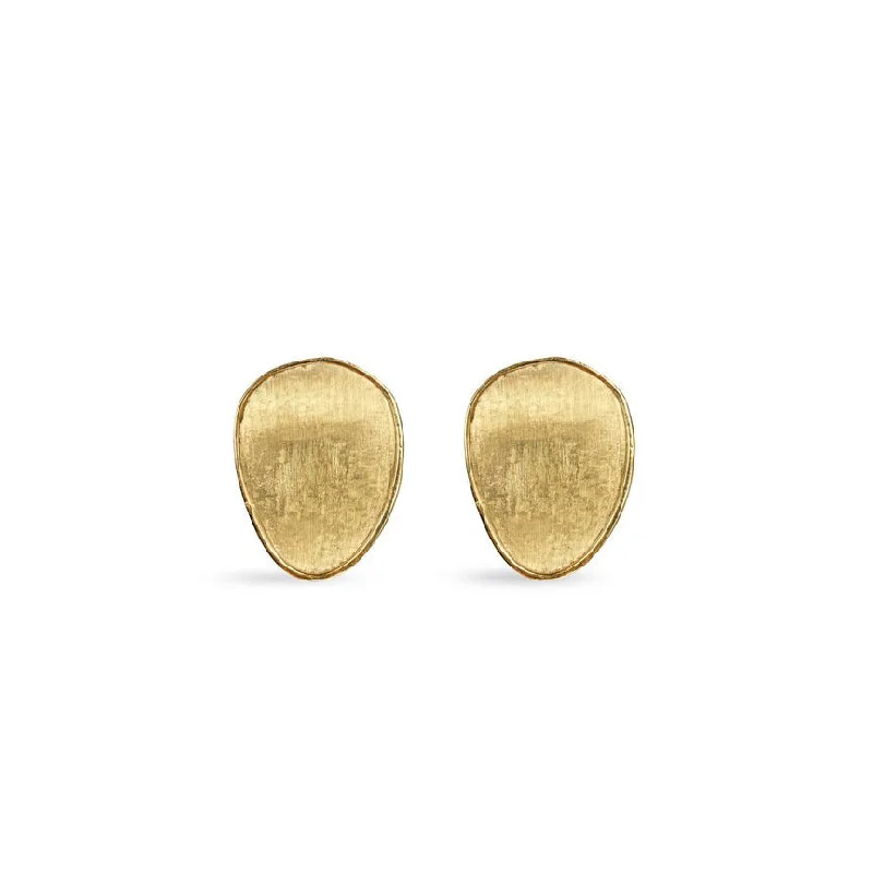 Marco Bicego Lunaria 18K Yellow Gold Hand-Engraved Earrings