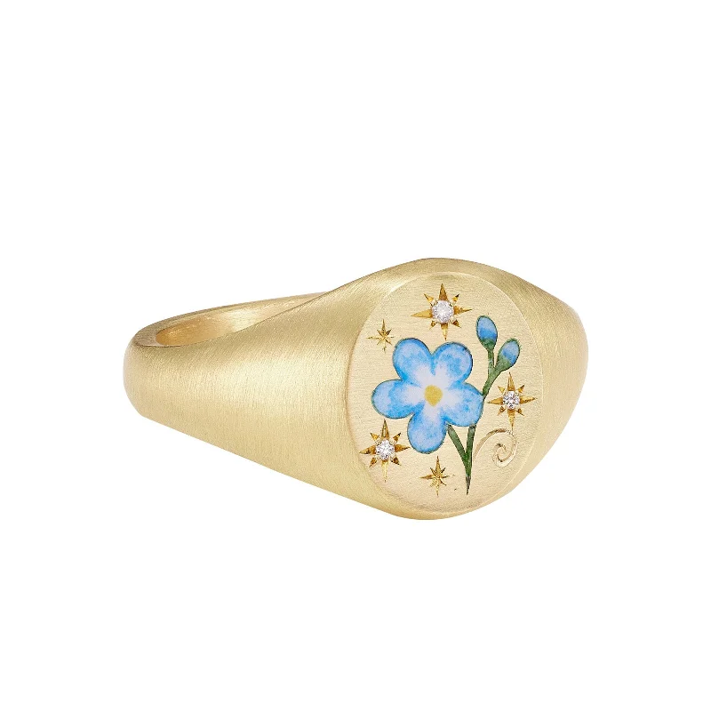 Forget Me Not Ring