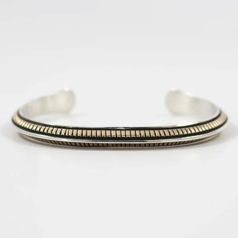 Silver and Gold Cuff