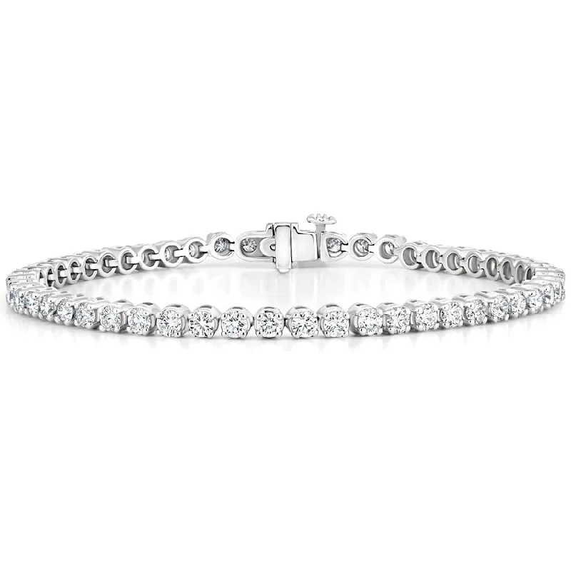 Forevermark White Gold 5.34 Cttw. Diamond Tennis Bracelet