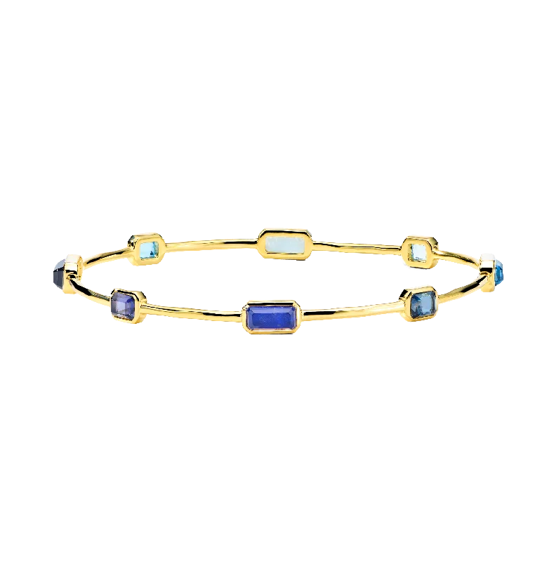 IPPOLITA Rock Candy Gelato Bangle in Mare