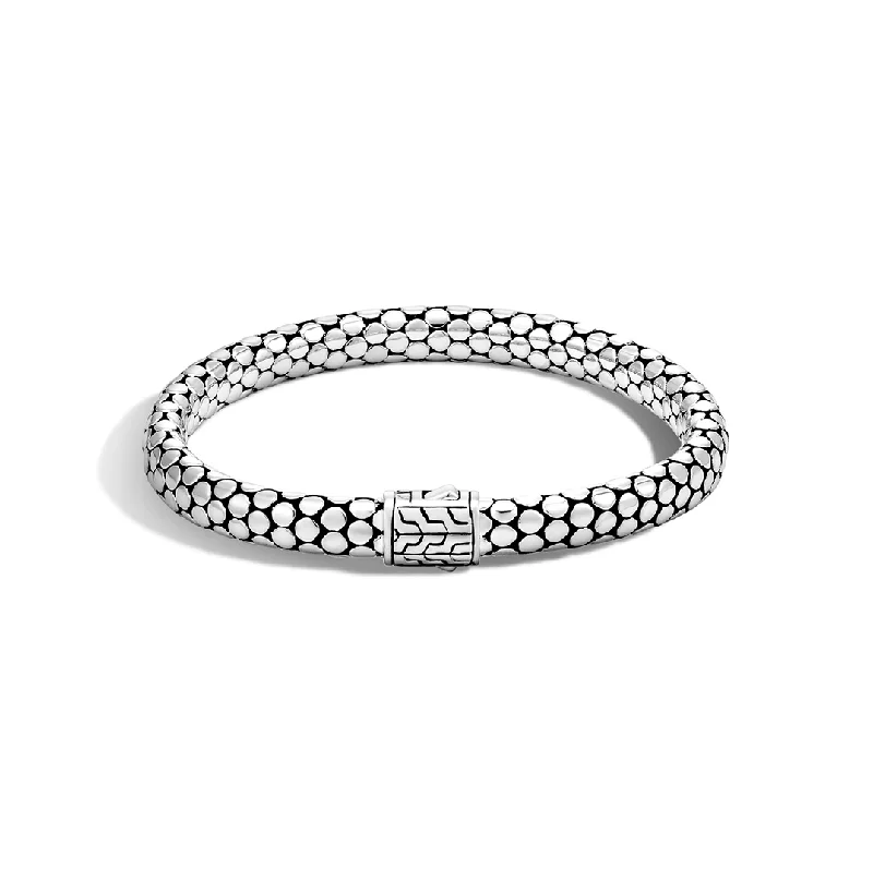 John Hardy Dot Sterling Silver 6.5mm Bracelet