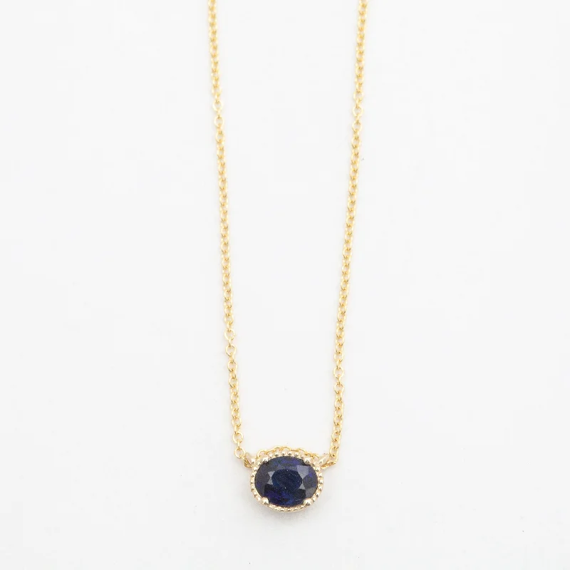 Sapphire Hope Necklace